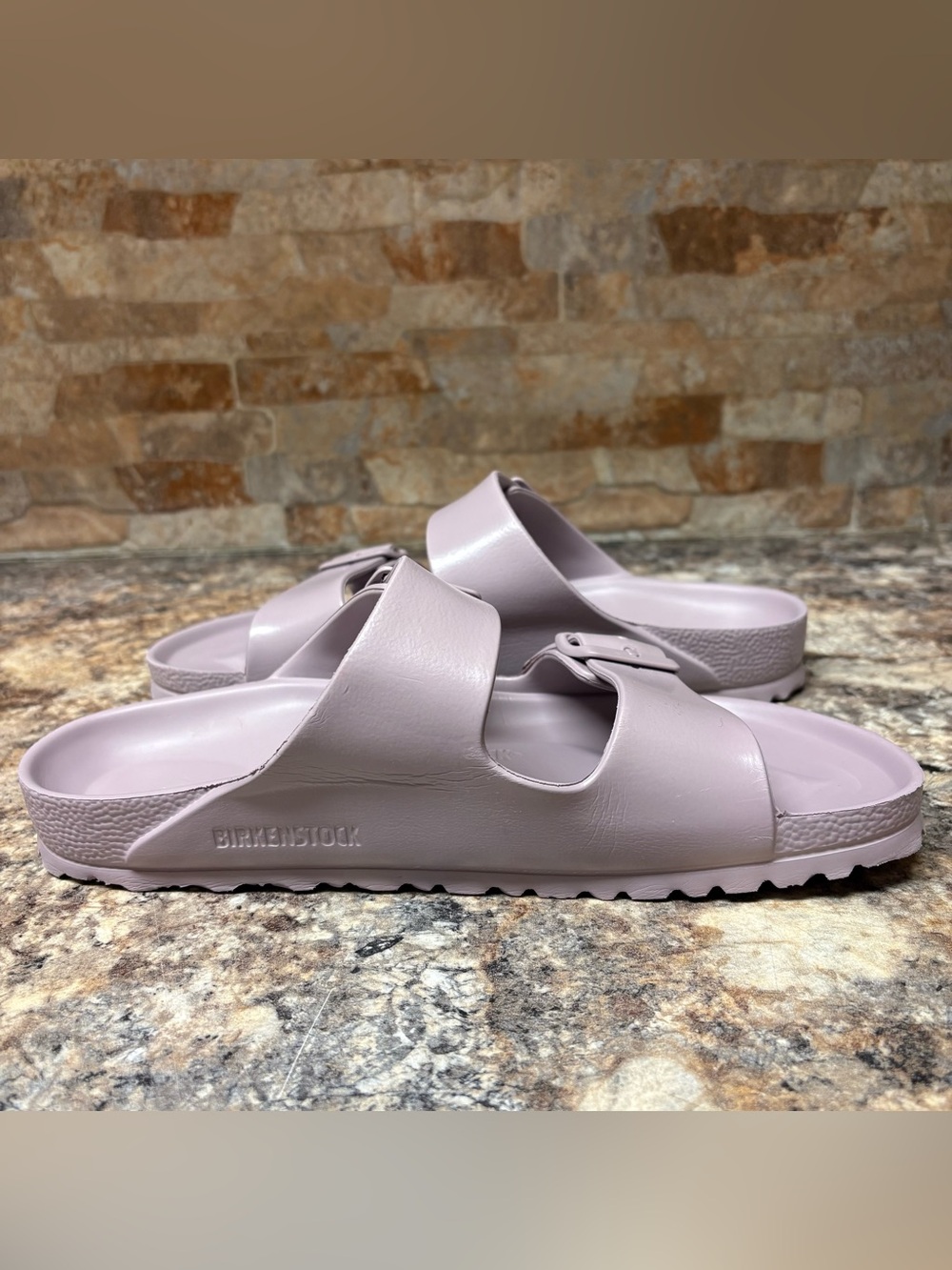 Birkenstock Arizona EVA Sandals in Lavender Size 8 - Picture 6 of 9
